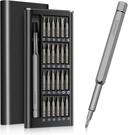 24-In-1 Small Precision Screwdriver Set, Made of Premium S2 Steel, Professional Mini Magnetic Repair Tool Kit by
