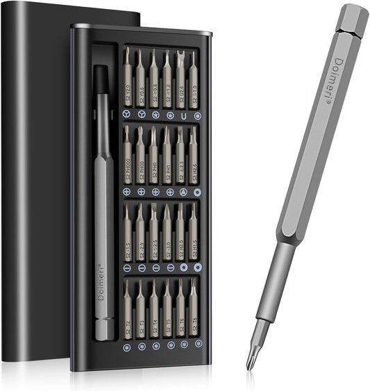 24-In-1 Small Precision Screwdriver Set, Made of Premium S2 Steel, Professional Mini Magnetic Repair Tool Kit by