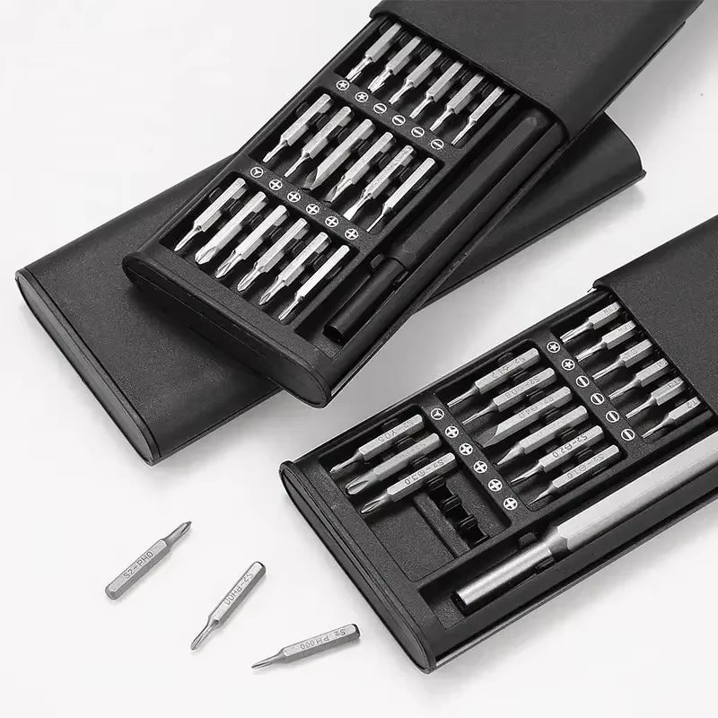 Screwdriver Set, 25 in 1 with 24 Piece Mini Pocket Screwdriver Set, Small Repair Set for Mobile Phone/Pc/Came